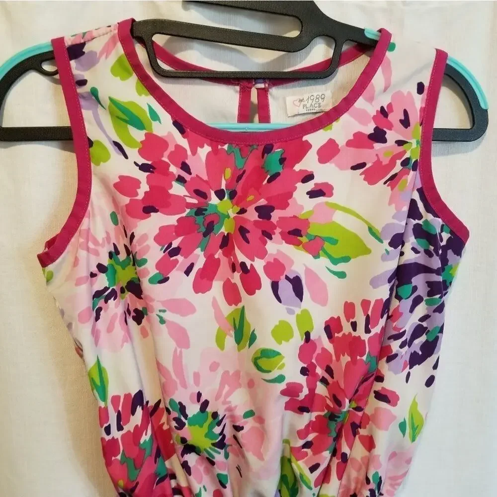 Children's place Floral Tcp children's place girls dress‎ size 10 - Picture 3 of 5